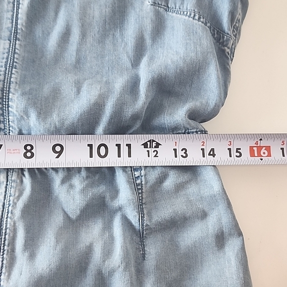 NWT Rag & Bone Jean Mojave Chambray Romper, sz S - Picture 10 of 13